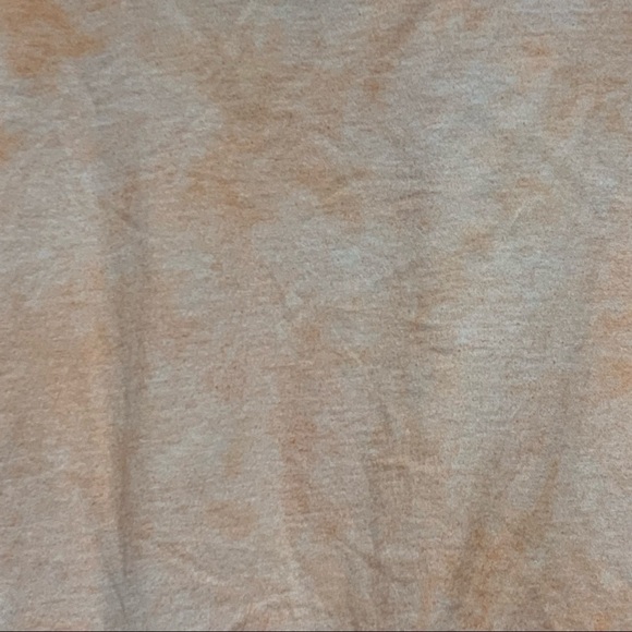 Stunner California |Women's Size L| Peach/Pink "LOVE" Cropped Tie Dye Tee NWT - Picture 5 of 8